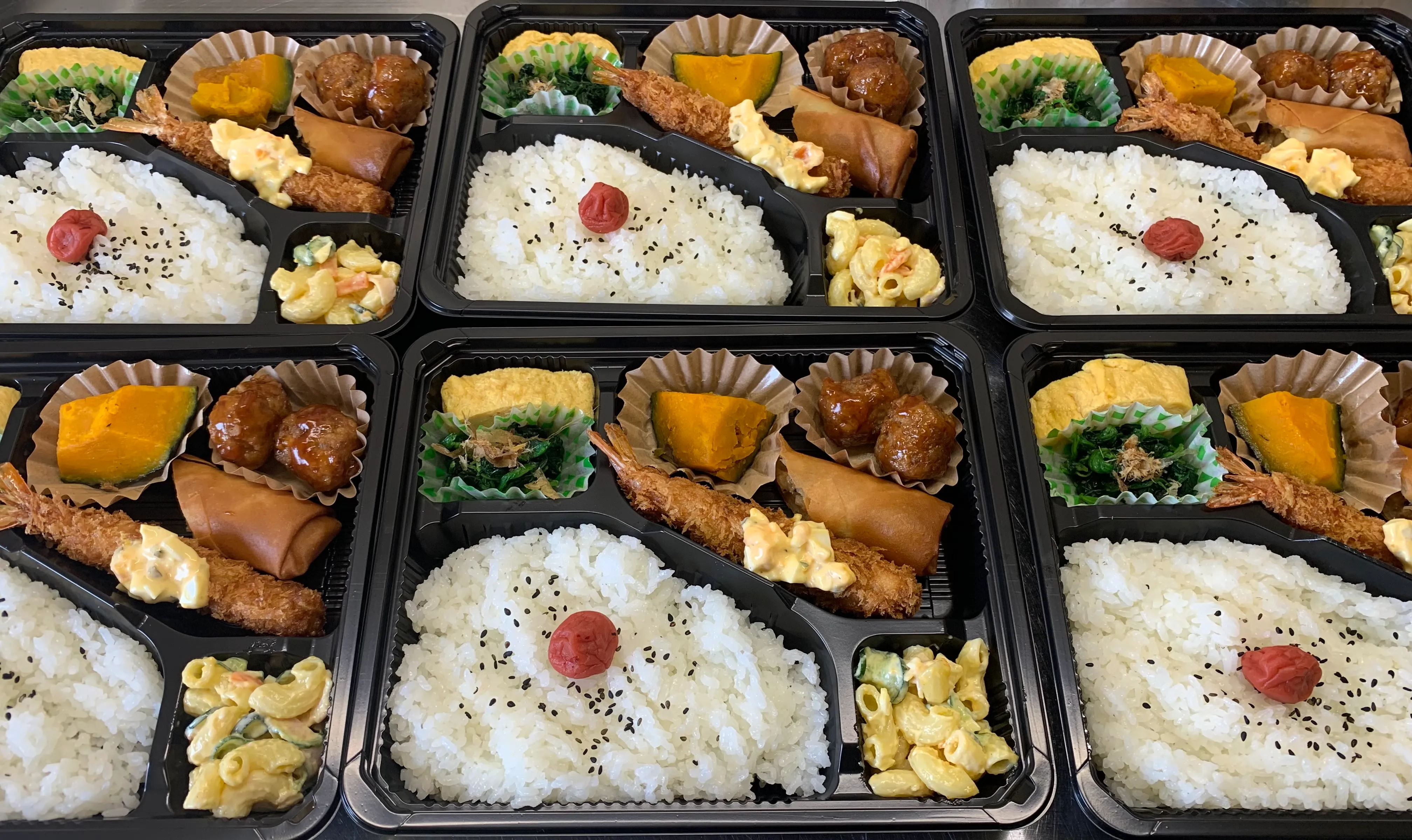 特注弁当の例